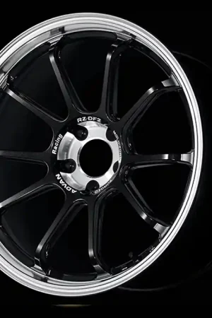 Advan RZ-DF2 19x9.5 / +25 Offset / 5x112 / 66.5mm Bore / Diamond Cut and Racing Titanium Black Don’t Miss Out