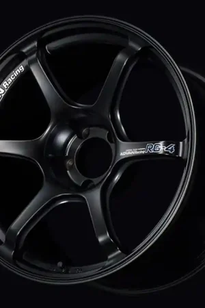 Advan RG-4 17x9.0 / +63 Offset / 5-114.3 / 73mm Bore / Semi Gloss Black Fresh Stock