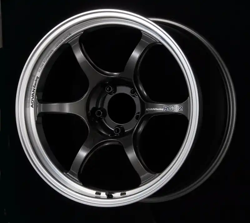 Advan RG-D2 18x10.5 +15 5-114.3 Machining & Black Gunmetallic Wheel Hot Picks