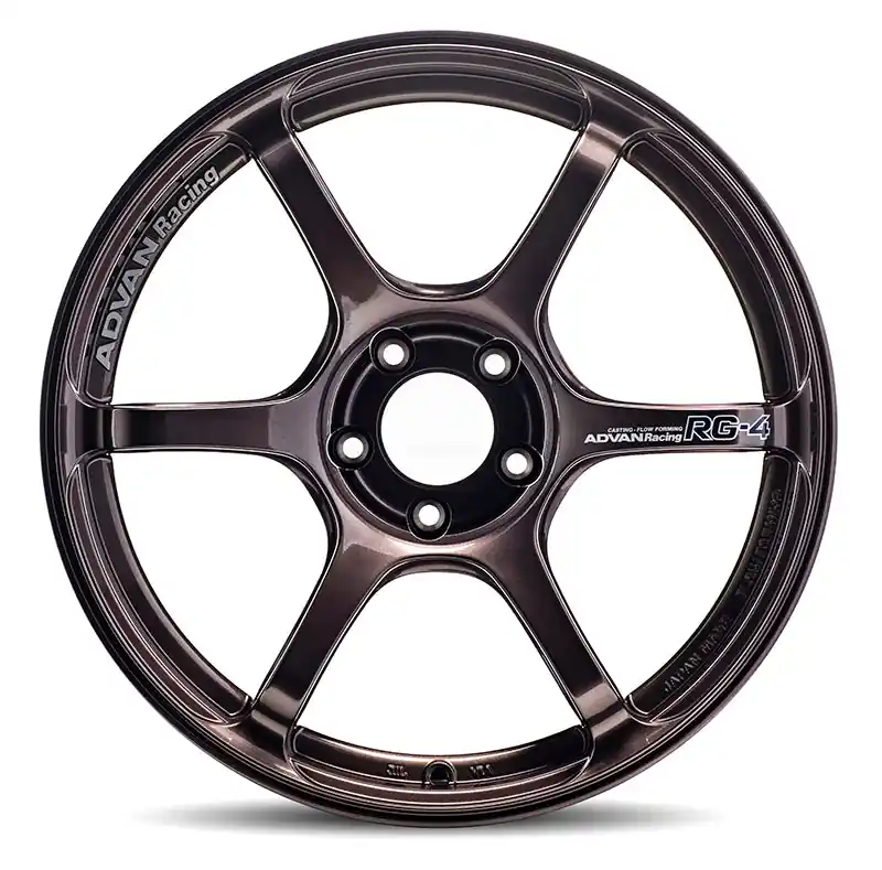Advan RG-4 18x9.5 +25 5-112 Racing Copper Bronze Wheel Money Back Guarantee