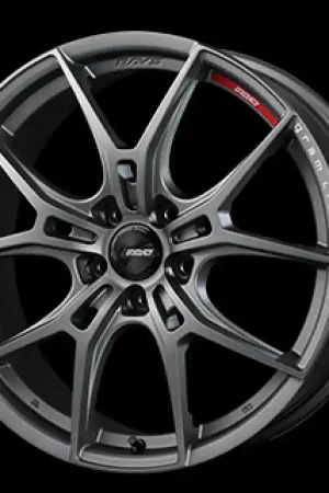 Authentic Gram Lights 57FXZ Overseas 20x10.0 +30 5-114.3 Matte Graphite w/Machining Wheel