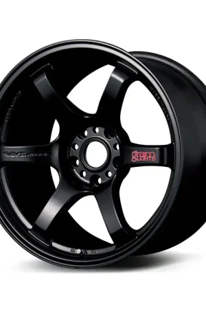 Free Delivery Gram Lights 57DR 18x8.5 +37 5-100 Semi Gloss Black Wheel