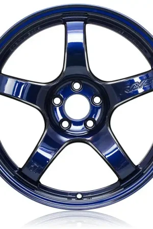 Flash Sale Gram Lights 57CR 18x10.5 +12 5x114.3 Eternal Blue Wheel