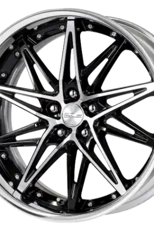 Best Choice Work Schwert Sg1 5x108 19x12.5+0 O Disk Black Cut Clear