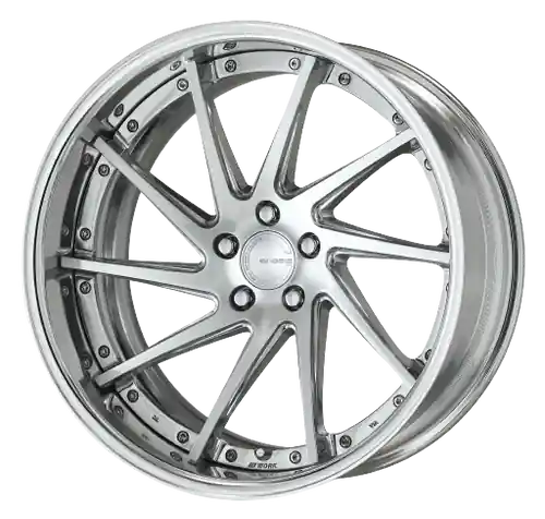 Best Seller Work Gnosis Cvs 5x120 22x12.5+12 R Disk Composite Buffed And Brushed