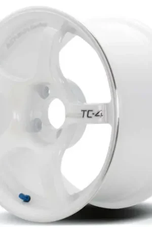 Advan Racing TC4 4x100 15x6.5 +40 RACING WHITE METALLIC & RING Money Back Guarantee