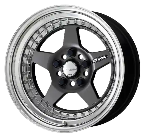 Limited Offer Work Meister Cr01 5x114.3 15x8.5+16 T Disk Matte Gunmetal