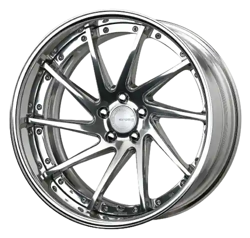 Bargain Work Gnosis Cvs 5x108 19x9.5+22 H Disk Buff Finish