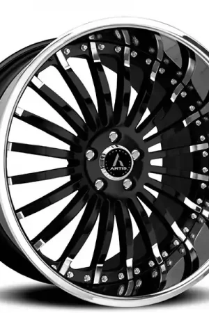 19" Artis Forged Wheels Coronado Custom 2-Tone Face with Chrome Lip Rims Weekend Sale