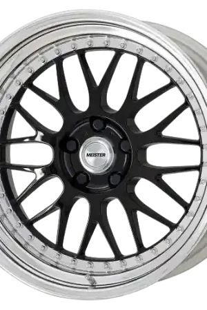 Authentic Work Meister M1 3p 4x114.3 18x10.5+17 R Disk Black