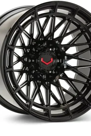Modern Vossen LCX-03 20x10 - 8x165.1 - ET18 - Super Deep - 125.1 - Gloss Black Wheel