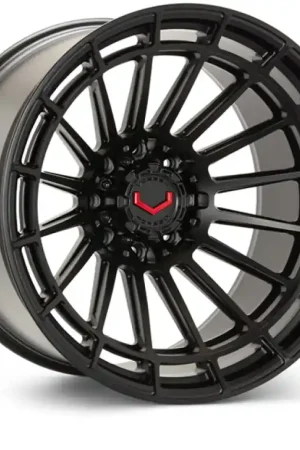 Vossen LCX-01 22x12 - 6x139.7 - ET44 - Ultra Deep - 78.1 - Satin Black Wheel Holiday Sale