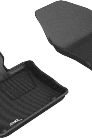 3D MAXpider 2019-2020 Lexus UX Kagu 1st Row Floormat - Black Top Pick