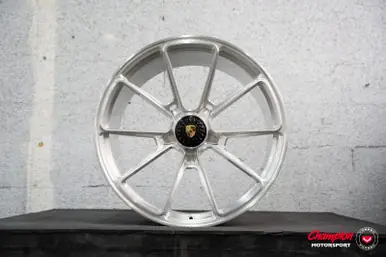 Modern Vossen X Champion RS92 20X9.5 / ET38 / Brushed Gloss Clear Wheel / Centerlock / 911 Turbo 992 Front - RS92-107